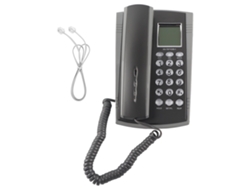 Teléfono Fijo Con Cable Kx-t071cid Para Pared/escritorio, Hogar, Oficina, Hotel, Centro De Llamadas, Gris.