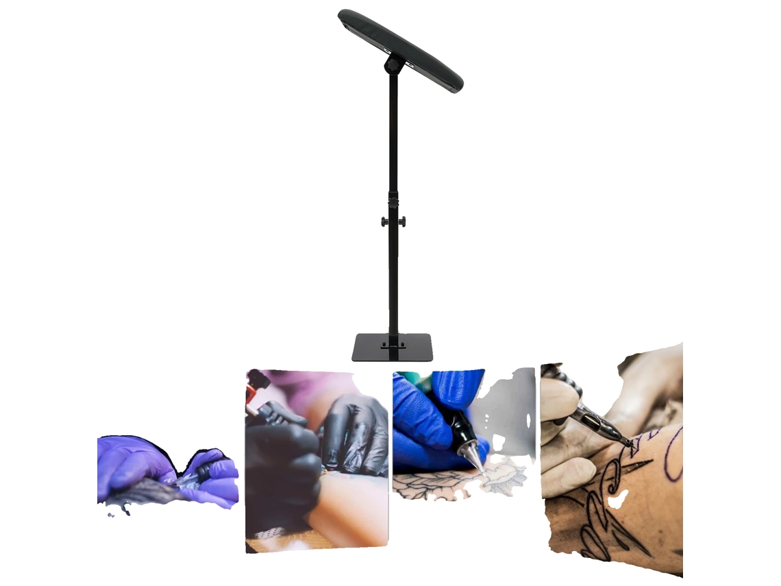 Reposabrazos/Reposapiernas para tatuajes, altura ajustable de 68 a 100 cm, ángulo de amortiguación versátil, diseño portátil OEM