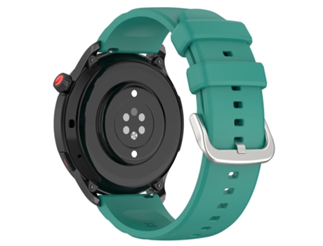 Correa de Silicona 22mm liberación rápida para Samsung Galaxy Watch3 45mm/TicWatch Pro 3 Lite/Mibro Watch X1 - verde oscuro