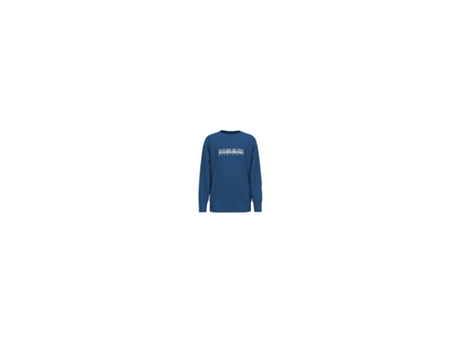 Camiseta de Niños NAPAPIJRI Box Azul (12 años)
