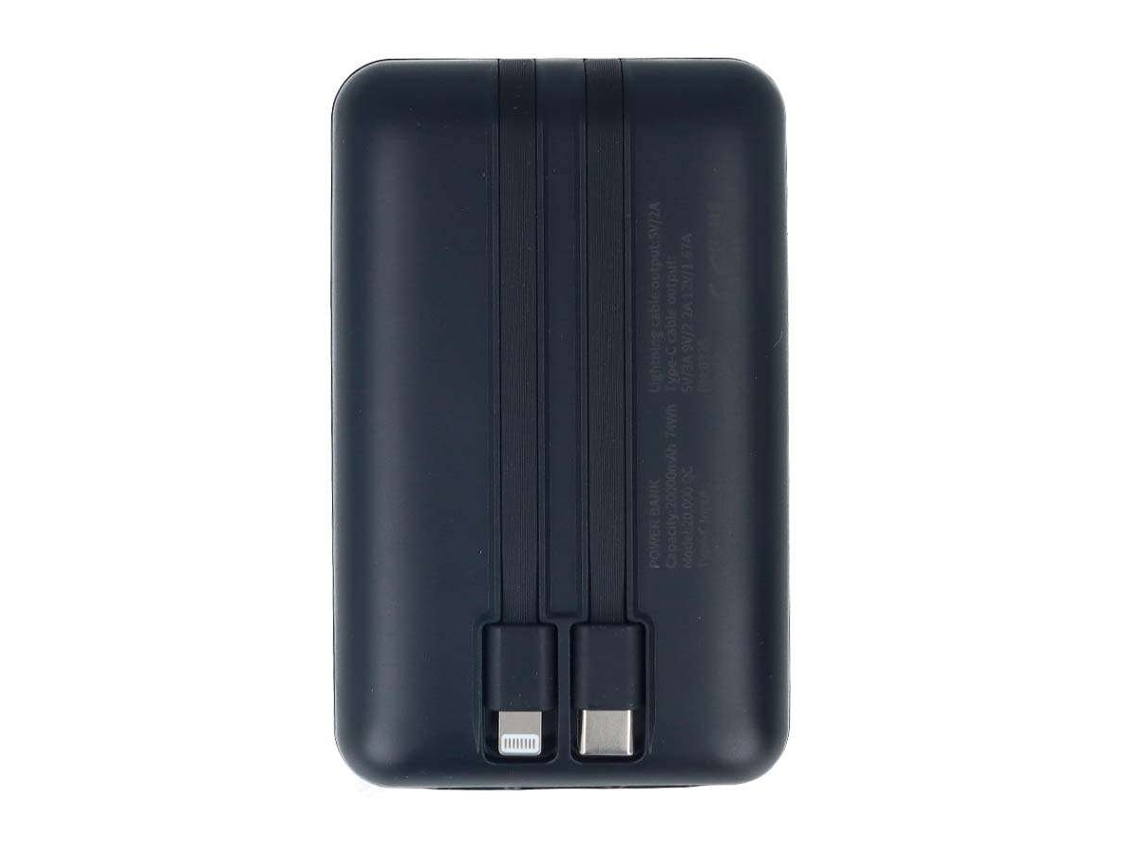 Powerbank Mini Negro - 20.000 Mah