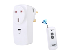 Enchufe inteligente inalámbrico AK DL220 de 220 V con control remoto y enchufe estándar del Reino Unido Nostalgia88