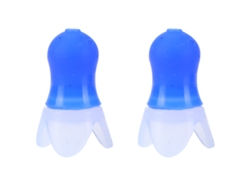 Tapones Para Los Oídos De Silicona Impermeables Con Botella Sellada, De Color Negro, Para Nadar, Volar, Ir Al Spa Y Dormir.