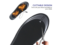 Omni-plantillas De Calzado Calientes Usb Recortables Para Hombre Y Mujer, Calentadores De Pies Para Invierno, Camping, Esquí, Ciclismo Y Escalada