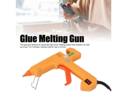 Mini pistola de pegamento caliente de 300 W para reparaciones y manualidades.