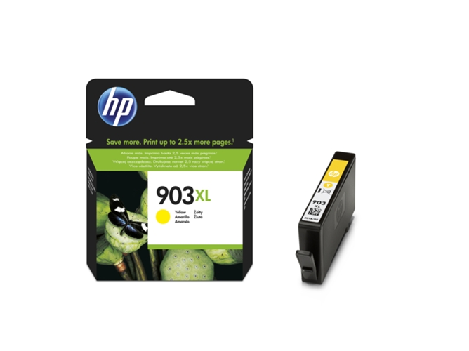 Cartucho de Tinta Original HP 903XL Amarillo para OfficeJet Pro 6960 AiO, OfficeJet Pro 6970 AiO
