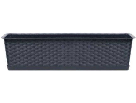 Maceta PROSPERPLAST Ratolla Case P (Gris - 68.5 x 17.3 x 15 cm)