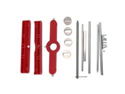 Herramienta De Localización De Brocas Para Carpintería De Precisión, Posicionador De Brocas Portátil Con Accesorios.