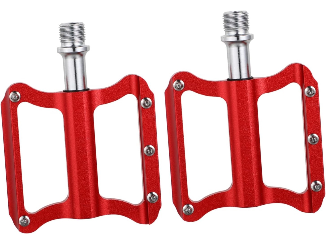 Pedales Planos Antideslizantes De Aleación De Aluminio Para Bicicleta De Carretera Con