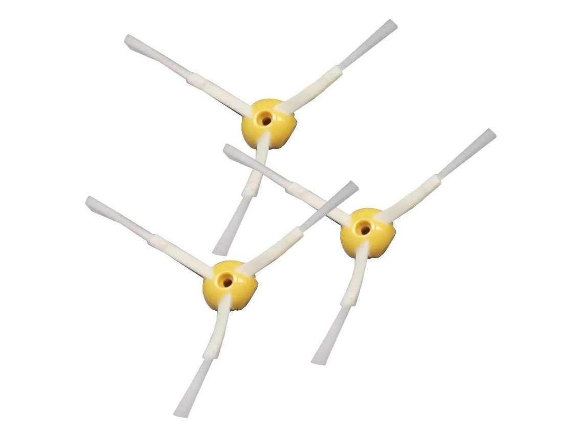 Cepillos Laterales Triangulares Compatibles Con Las Series 5, 6 Y 7 De Irobot, Fáciles De Reemplazar.