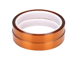 2 Unidades De Cinta Adhesiva Resistente A Altas Temperaturas, 33 M, Película De Poliimida, Color Marrón Amarillento, 15 Mm