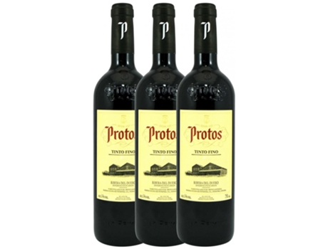 Vino Tinto PROTOS Protos Tinto Fino 10 Meses Tempranillo Ribera Del Duero (0.75 L - 3 unidades)