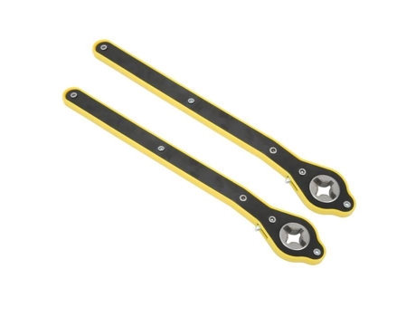 Par de Llaves de Tuerca de Rueda de Neumático Lia 13.4 Pulgadas Llave de Gato para Coche Llave de Carraca para Ahorro de Mano de Obra Herramienta d...