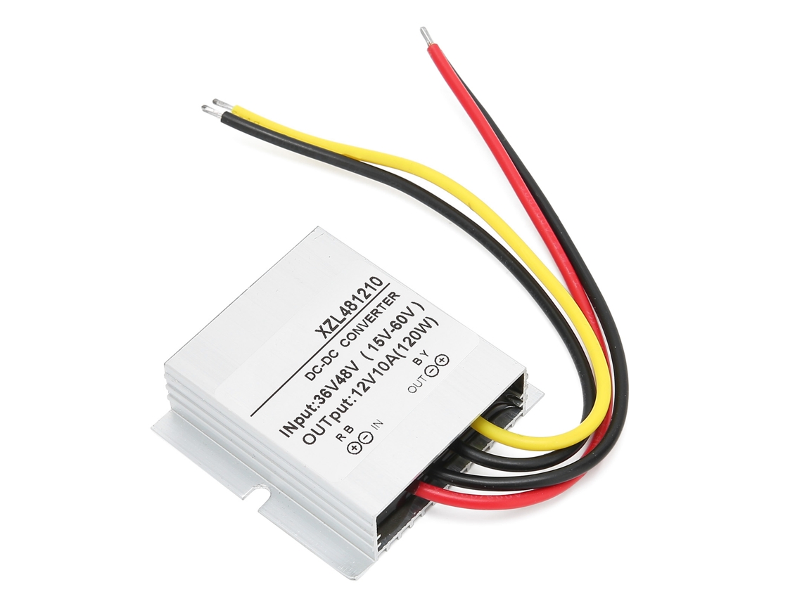 Reductor/convertidor De Voltaje De 48 V Cc A 12 V, 10 A, 120 W - Resistente Al Agua