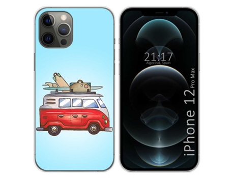 Carcasa iPhone 12 Pro Max (6.7) TUMUNDOSMARTPHONE Dibujos Multicolor