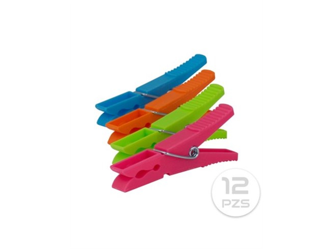 Paquete de 12 clips de colores, Logui