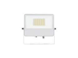 Proyector Led Exterior Sky De 40 W Con Tecnología De Conmutación Cct 3000 K/4000 K/5000 K, Haz De 115º, Estructura De Aluminio Blanco - Beneito &amp; Faure