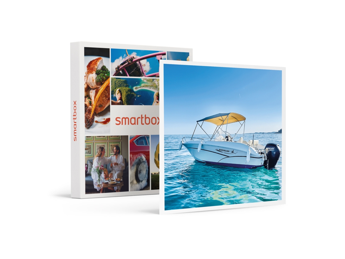 Caja Regalo SMARTBOX 1 ruta como patrón de barco con cava y aperitivo para 2 personas en Benalmádena