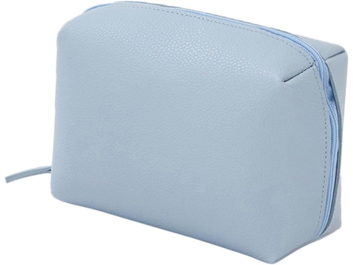 Neceser De Aseo De 2 Piezas Con Cremallera, Neceser De Maquillaje Impermeable, Bolsa De Cosméticos Compacta Y Portátil.