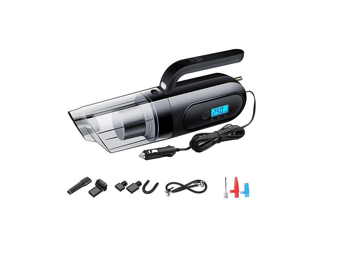 Aspirador de mano 4 en 1 250 W negro