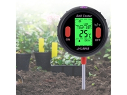 Analizador De Suelo Digital Multifuncional Con Pantalla Grande, Medidor De Humedad, Ph, Temperatura E Iluminación.