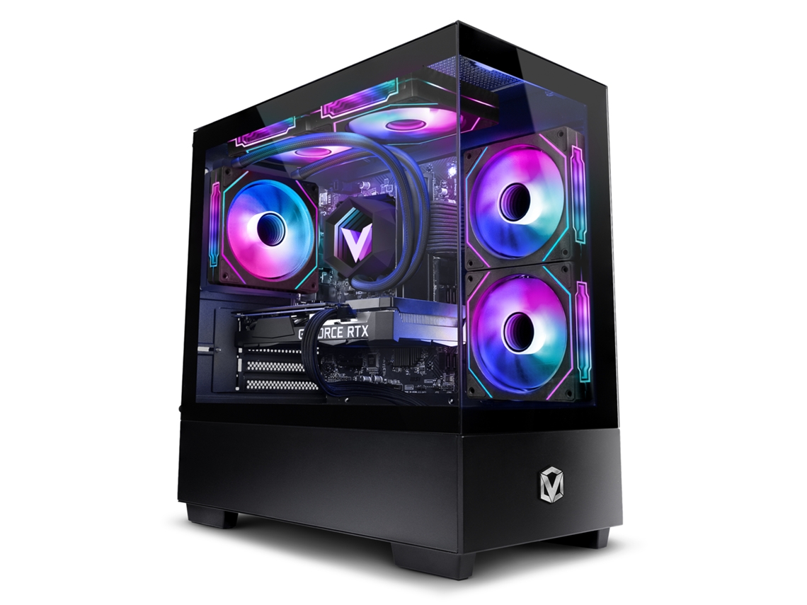 PC para juegos Vibox IV-546 • Ryzen 7 5700x 4.6 GHz • RTX 5060 Ti 8 GB • 16 GB de RAM • SSD de 1 TB • Windows 11 • Wifi