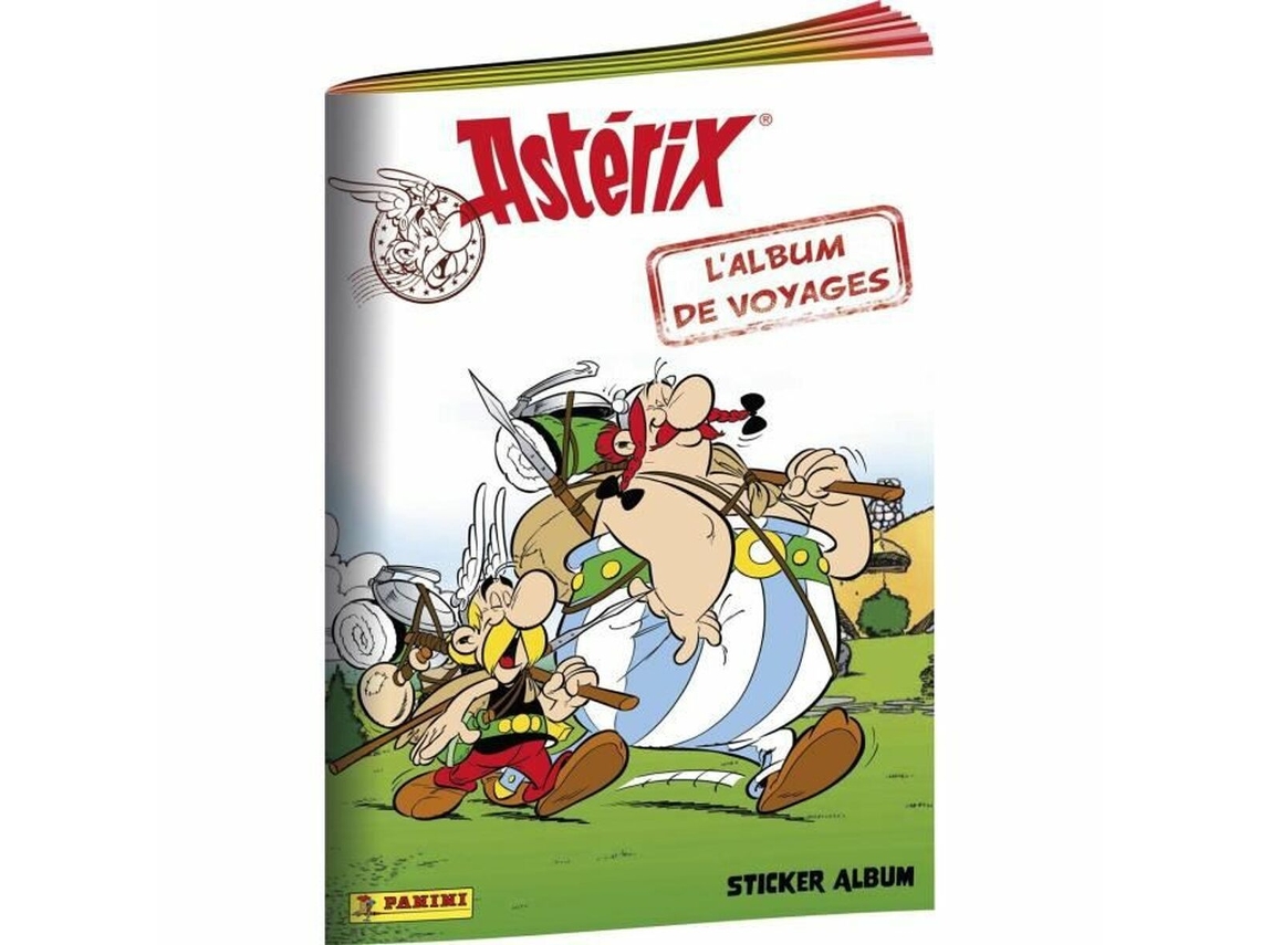 Set de cromos PANINI Astérix - L'Album de Voyages Álbum de cromos