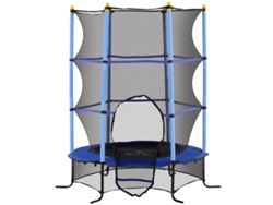 Cama Elástica Infantil, 163 Cm, Red, 50 Kg, Acero Y Plástico, Azul.
