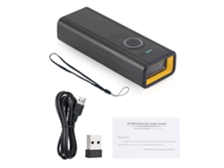 Escáner De Código De Barras 1d/2d Portátil Inalámbrico Bluetooth/usb Plugplay Para Gestión De Inventario
