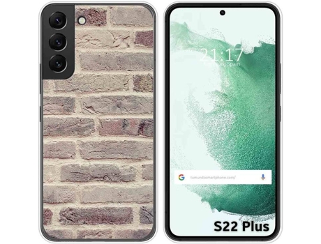 Carcasa Samsung Galaxy S22 Plus 5G TUMUNDOSMARTPHONE Dibujos Ladrillo 01 Multicolor