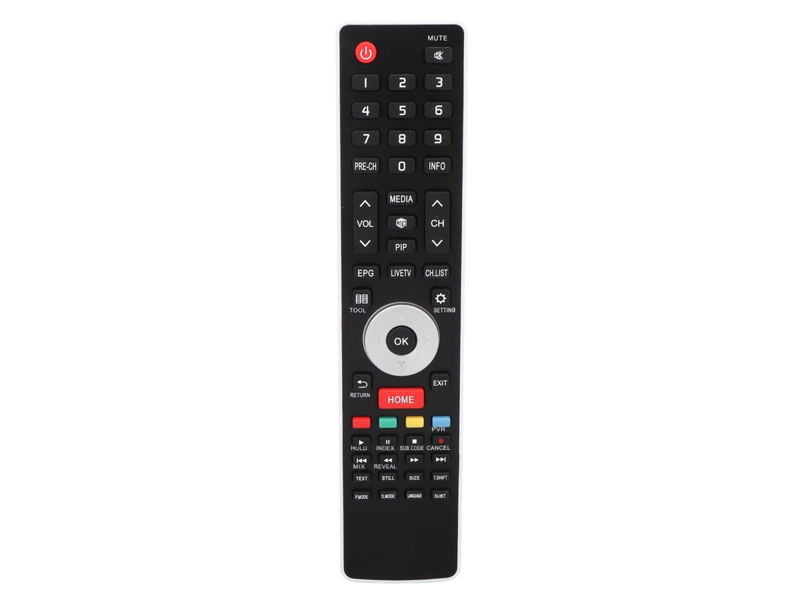 Mando A Distancia Universal Para Televisores Sensibles, Diseño Ergonómico, Incluye Pilas Aaa De Repuesto.