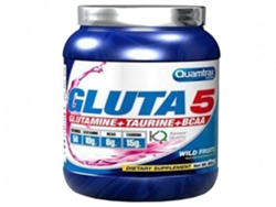 Complemento Alimentar Quamtrax Nutrition Gluta 5 800 Gr Morango E Banana