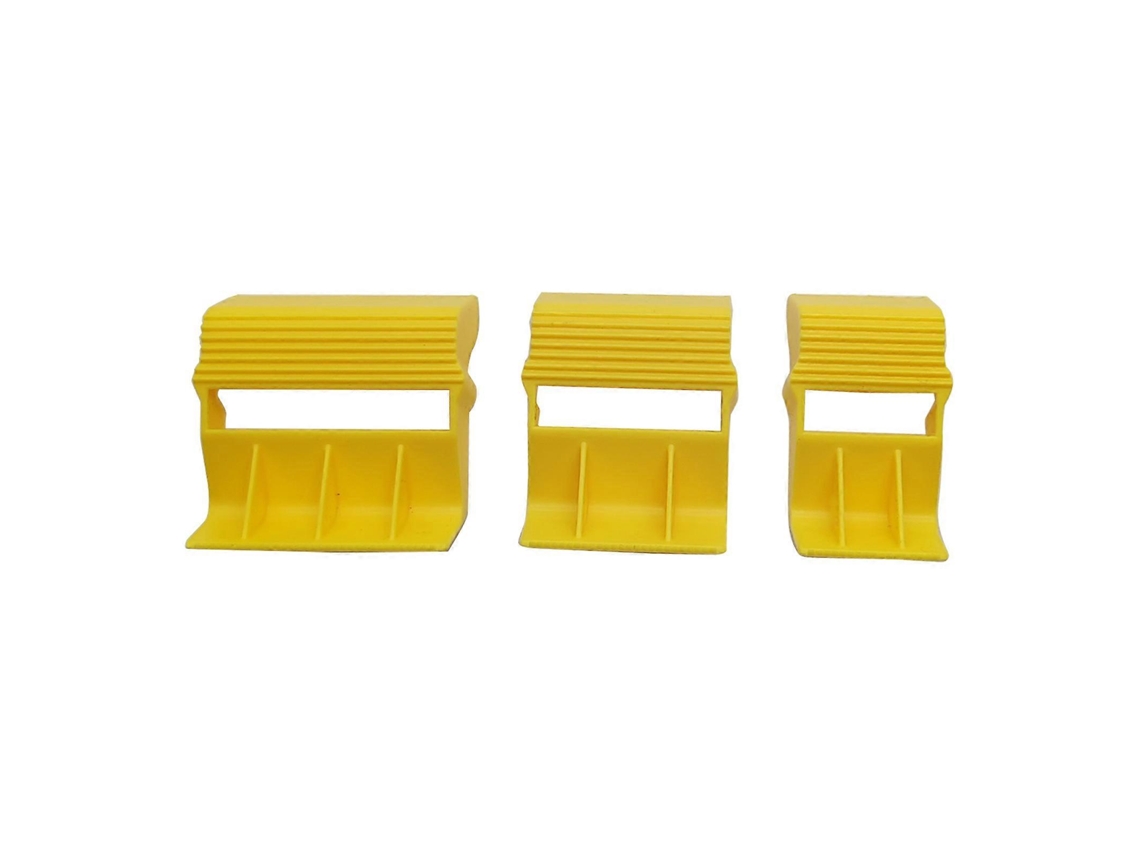 Dispensador de cinta de pintura, 3 unidades, aplicador manual, ideal para uso en interiores y exteriores, Rosewell