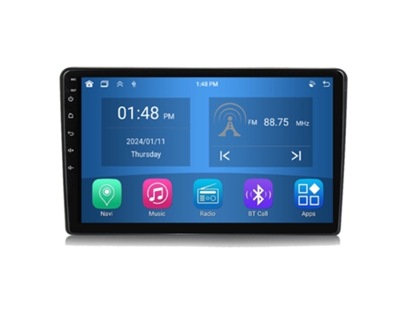 Autoradio 4GB RAM64GB ROM ROVERONE para Peugeot 308 T9 308S 2013 - 2017 CarPlay Android Coche Radio Bluetooth Navegación