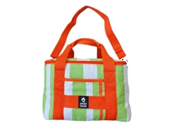 Mini Nevera Playa SMARTLUNCH Rayas Verdes