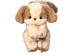Muñeco de perro de 30 cm para dar las buenas noches, almohada de muñeca, muñeca, muñeca.