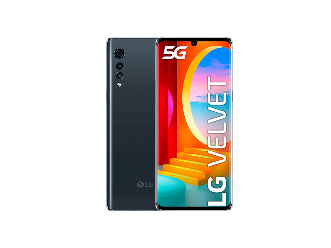 Smartphone LG Velvet (6.8'' - 6 GB - 128 GB - Gris)