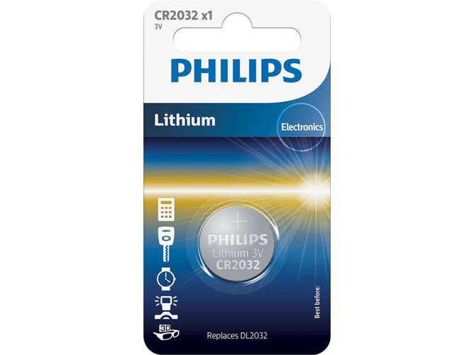 Pila PHILIPS CR2032/01B 3 V