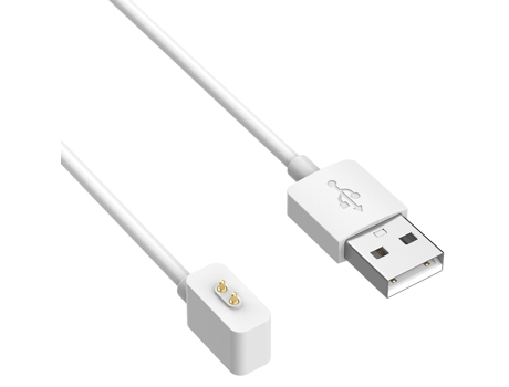 Xiaomi Mi Band 8 Watch Cargador de Succión Magnético Cable de Carga USB, 1m (Blanco)