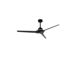 Ventilador negro y madera reversibles Ø 151 cm BRISA MINI LED MANTRA ILUMINACIÓN