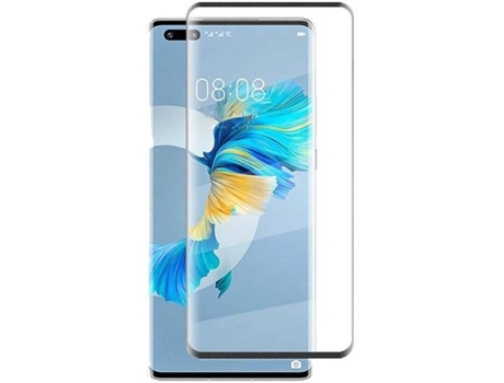 Protector de Cristal Templado Huawei Mate 40 Pro Full Cover Transparente y Negro