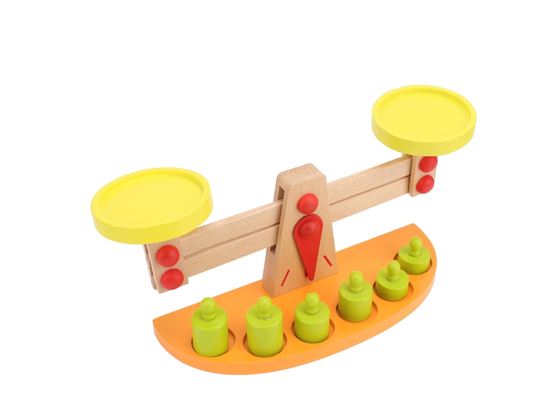 Juego De Equilibrio De Madera Educativo Para Niños Pequeños Con Aprendizaje De Conteo Y Matemáticas Para Niños De 3 Años En Adelante.