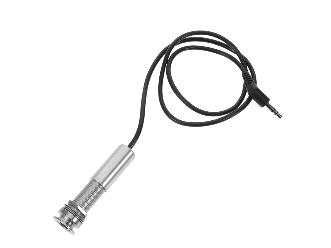 Cable Multifuncional De 62 Cm Para Micrófono De Guitarra Acústica, Compatible Con Sistemas De Boca De Guitarra, Estable Y Nítido.