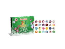 Cajas de 24 pelotas navideñas saltarinas