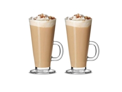 2026da-vasos De Café Y Té Latte Pack De 2-270ml Resistentes A Temperaturas Tazas Para Bebidas Calientes