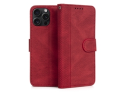 Funda Antigolpes Tipo Libro Simil Piel Para Iphone 13 Pro Max. Tarjetero Interior, Muñequera Extraíble.