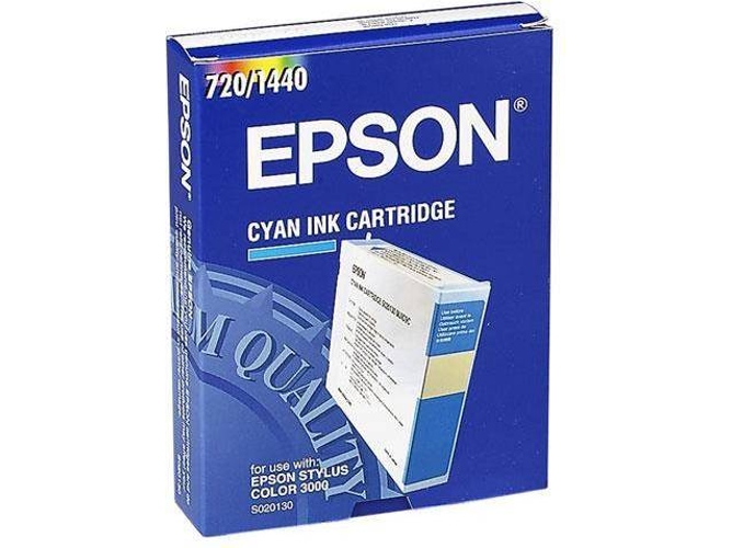 Cartucho de tinta original EPSON, S020130 110 ml , Cian, C13S020130