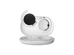 Auriculares Inalámbricos Gancho La Oreja Llamada Deportiva Pantalla Led Estéreo YIZHOOD Bluetooth Blanco