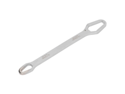 Llave autoajustable multifuncional de doble extremo, ajustable, de 8 a 22 mm, para reparación de automóviles, color plateado
