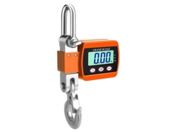 Balanza Digital Colgante Czhhmart Para Uso Industrial Pesado En La Construcción Civil (capacidad: 60 Kg/50 G) Naranja